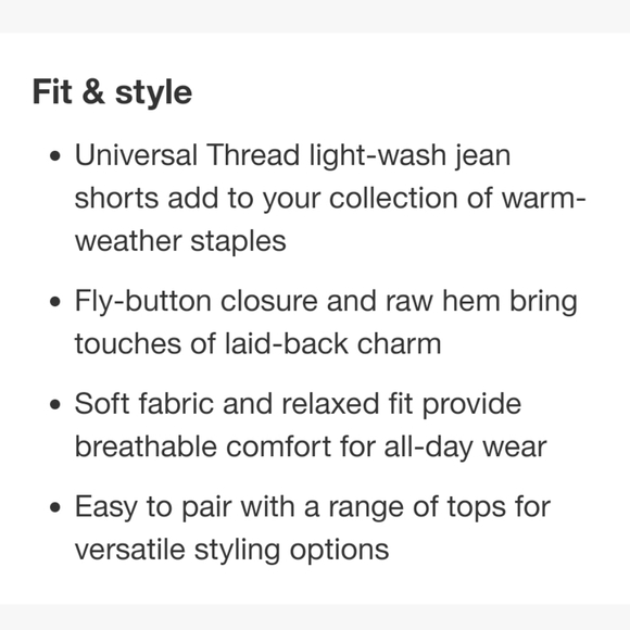 Universal Threads Women's High-Rise Midi Jean Shorts Black Size 4 Casual Capsule - Picture 4 of 15